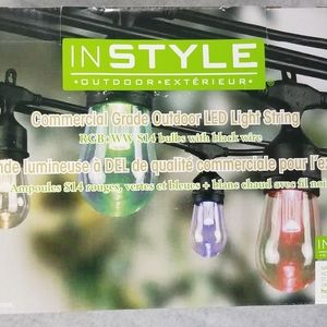 NEW 24' outdoor colour changing LED light string